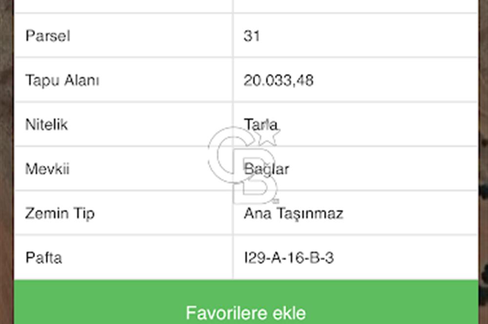 YUKARIYURTÇU' DA SATILIK YATIRIMLIK İMARA SINIR SATILIK TARLA