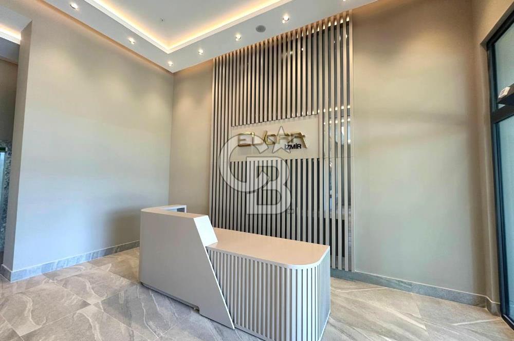 Evora İzmir`de Deniz ve Peyzaj Manzaralı 2+1 Kiralık Daire