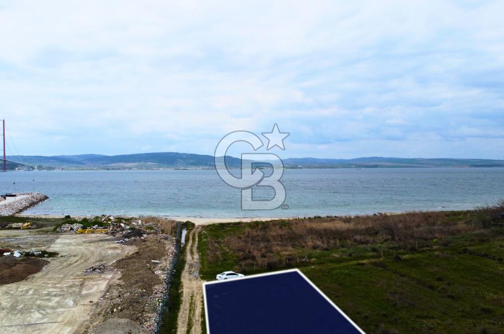 Çanakkale Lapseki'de Denize Sıfır 386m² Villa İmarlı Köşe Arsa