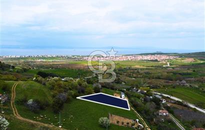 Çanakkale Lapseki'de Doğa ve Deniz Manzaralı 444m² İmarlı Arsa