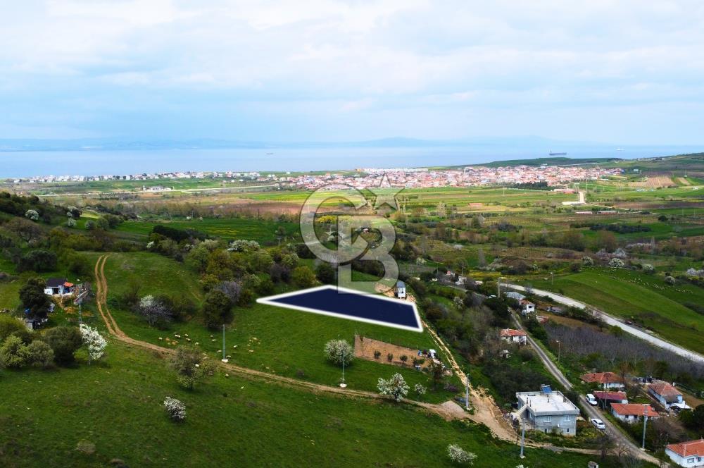Çanakkale Lapseki'de Doğa ve Deniz Manzaralı 444m² İmarlı Arsa