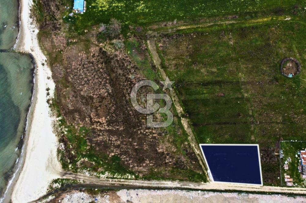 Çanakkale Lapseki'de Denize Sıfır 386m² Villa İmarlı Köşe Arsa