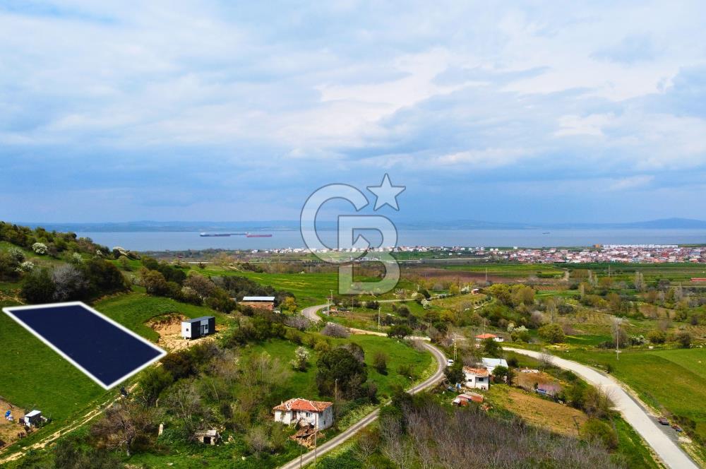 Çanakkale Lapseki'de Doğa ve Deniz Manzaralı 444m² İmarlı Arsa