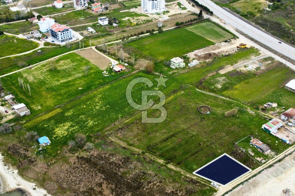 Çanakkale Lapseki'de Denize Sıfır 386m² Villa İmarlı Köşe Arsa