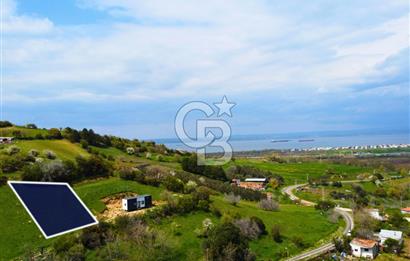 Çanakkale Lapseki'de Doğa ve Deniz Manzaralı 444m² İmarlı Arsa