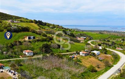 Çanakkale Lapseki'de Doğa ve Deniz Manzaralı 444m² İmarlı Arsa