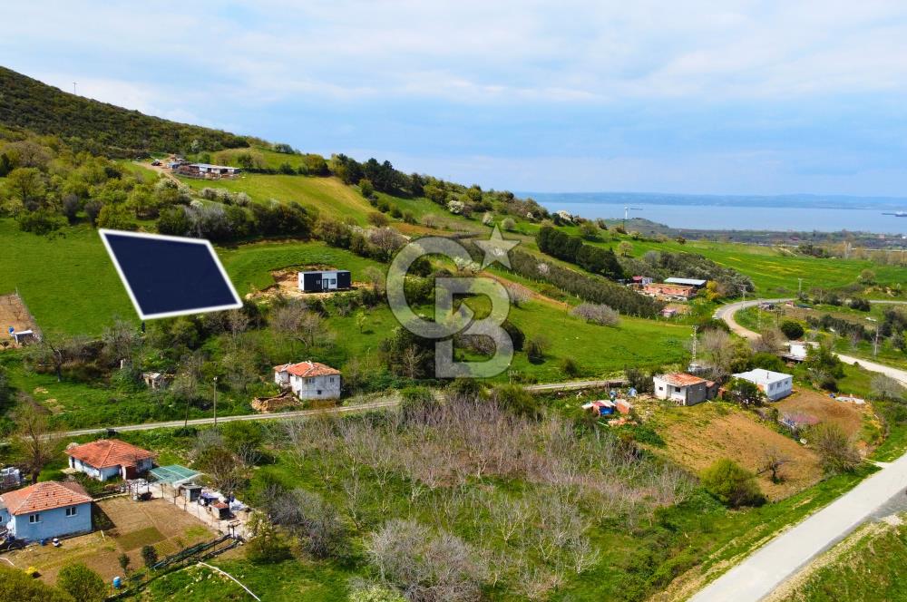 Çanakkale Lapseki'de Doğa ve Deniz Manzaralı 444m² İmarlı Arsa
