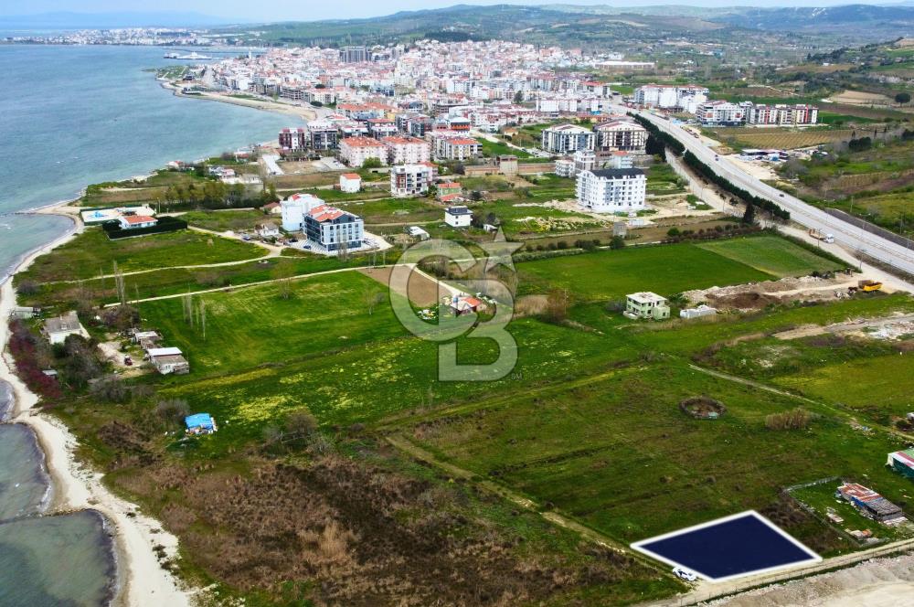 Çanakkale Lapseki'de Denize Sıfır 386m² Villa İmarlı Köşe Arsa