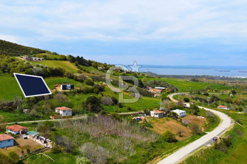 Çanakkale Lapseki'de Doğa ve Deniz Manzaralı 444m² İmarlı Arsa