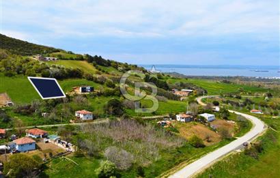 Çanakkale Lapseki'de Doğa ve Deniz Manzaralı 444m² İmarlı Arsa