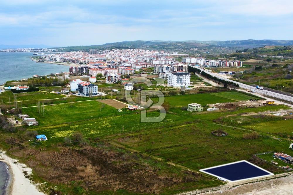 Çanakkale Lapseki'de Denize Sıfır 386m² Villa İmarlı Köşe Arsa