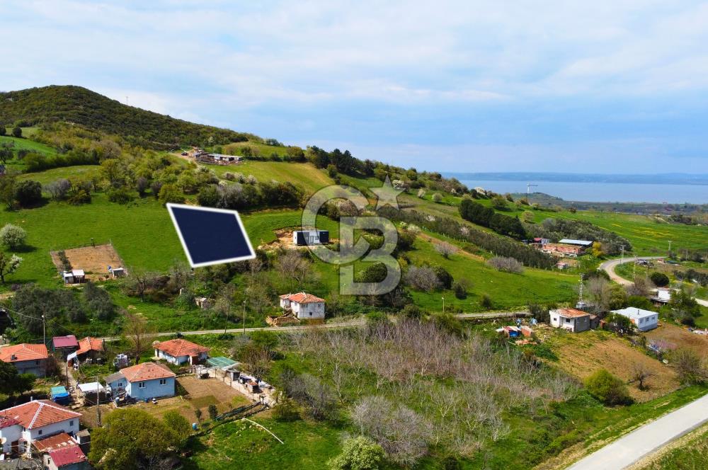 Çanakkale Lapseki'de Doğa ve Deniz Manzaralı 444m² İmarlı Arsa