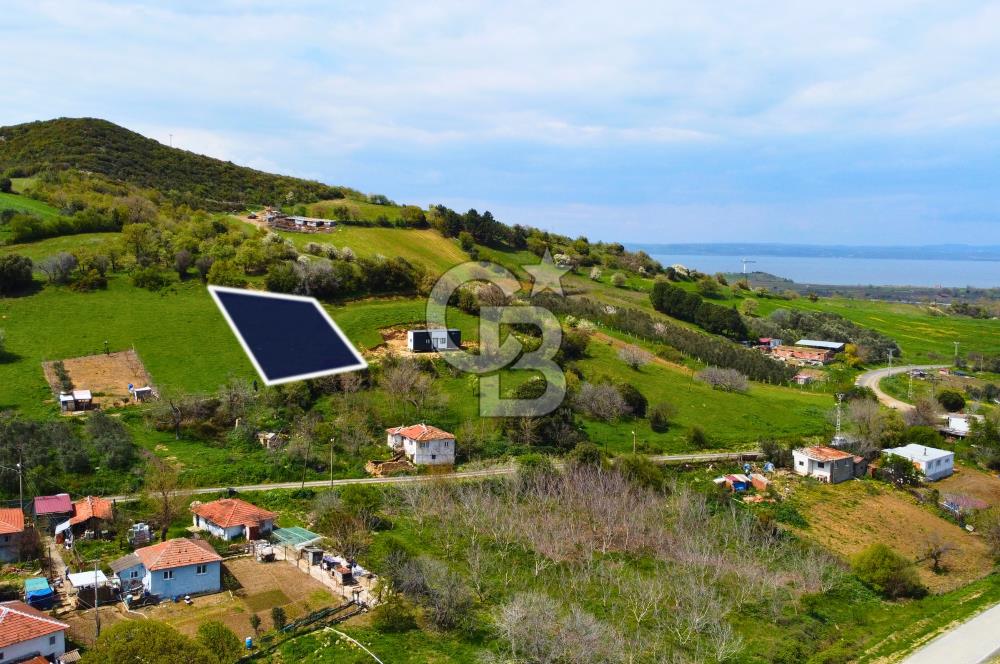 Çanakkale Lapseki'de Doğa ve Deniz Manzaralı 444m² İmarlı Arsa