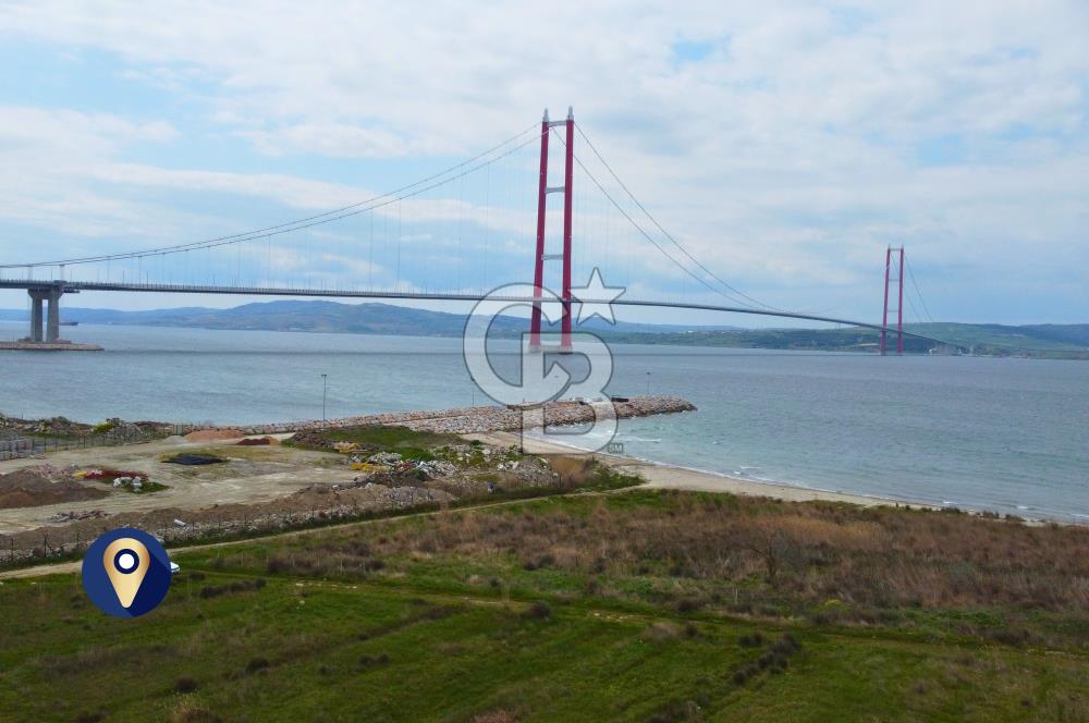 Çanakkale Lapseki'de Denize Sıfır 386m² Villa İmarlı Köşe Arsa