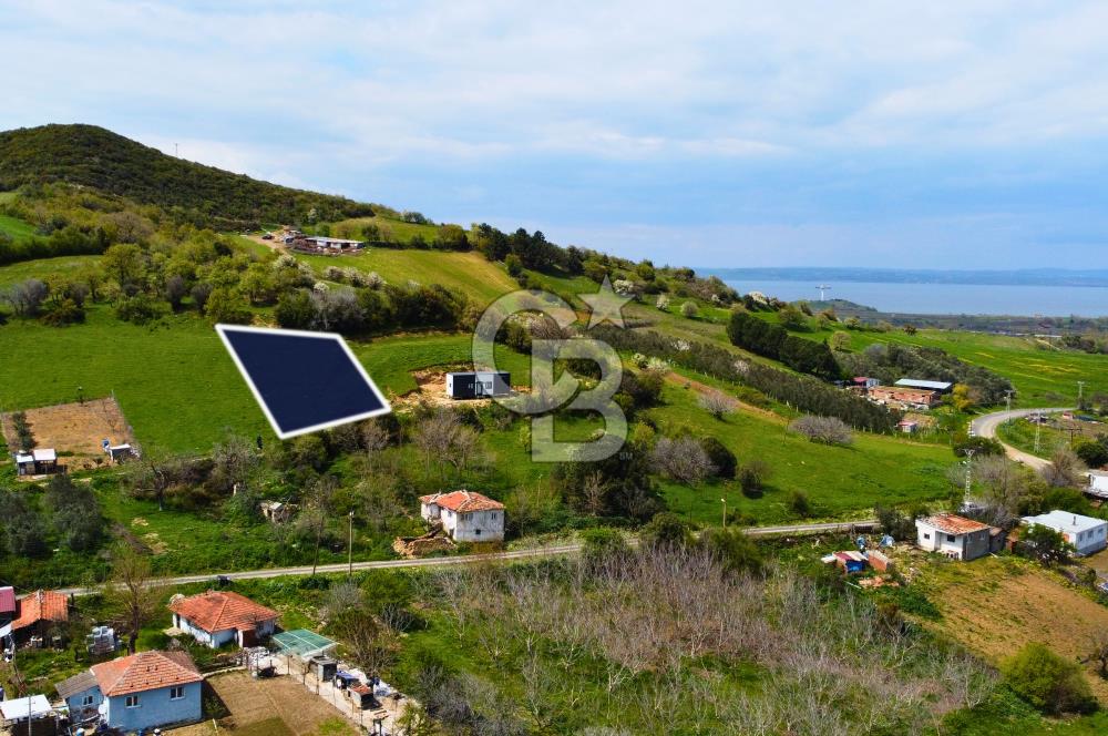 Çanakkale Lapseki'de Doğa ve Deniz Manzaralı 444m² İmarlı Arsa