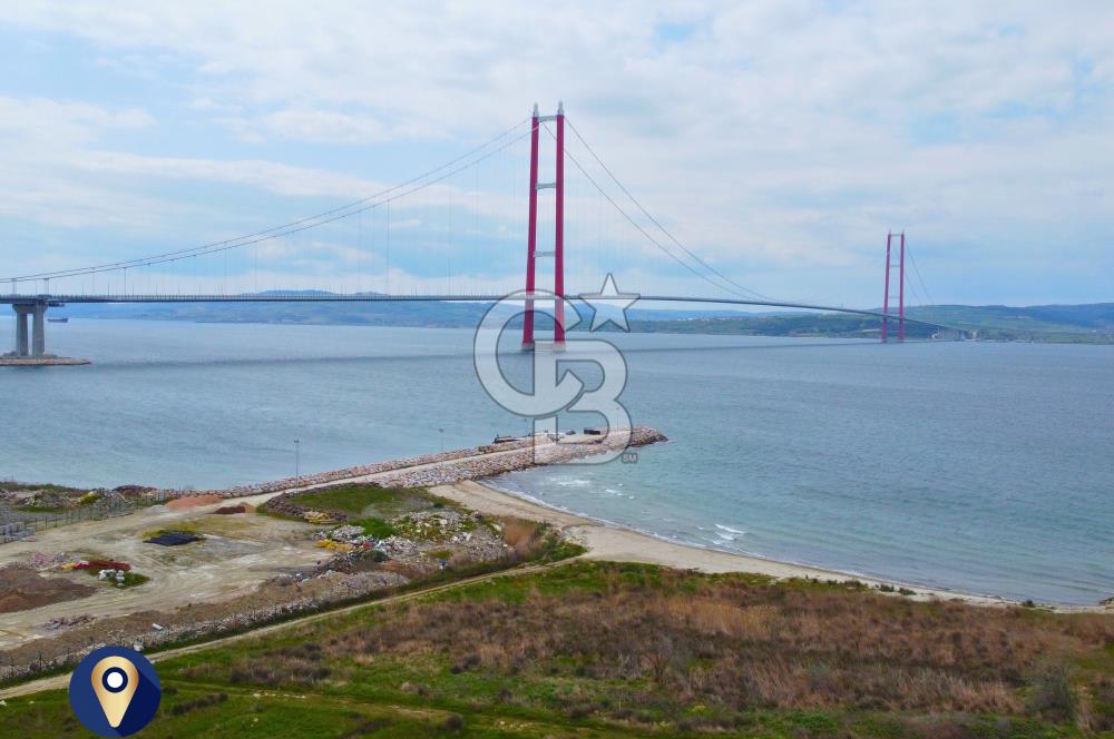 Çanakkale Lapseki'de Denize Sıfır 386m² Villa İmarlı Köşe Arsa