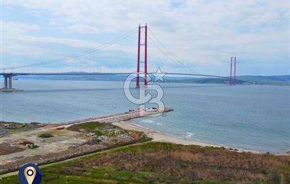 Çanakkale Lapseki'de Denize Sıfır 386m² Villa İmarlı Köşe Arsa