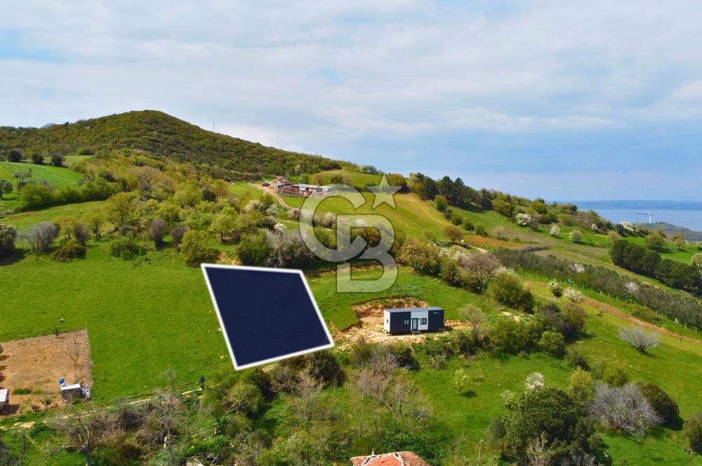 Çanakkale Lapseki'de Doğa ve Deniz Manzaralı 444m² İmarlı Arsa