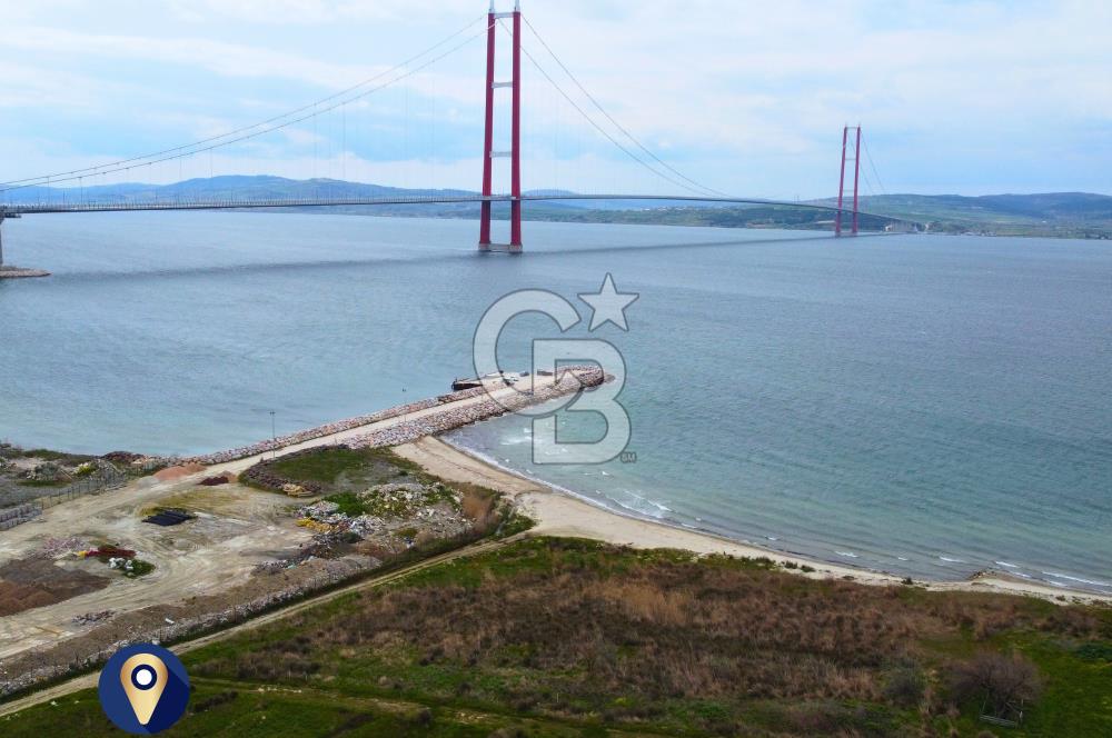 Çanakkale Lapseki'de Denize Sıfır 386m² Villa İmarlı Köşe Arsa