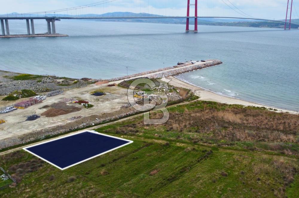 Çanakkale Lapseki'de Denize Sıfır 386m² Villa İmarlı Köşe Arsa