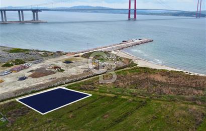Çanakkale Lapseki'de Denize Sıfır 386m² Villa İmarlı Köşe Arsa