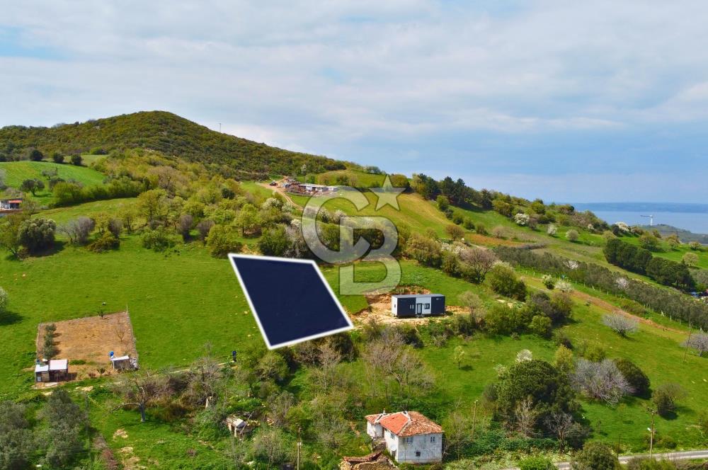 Çanakkale Lapseki'de Doğa ve Deniz Manzaralı 444m² İmarlı Arsa