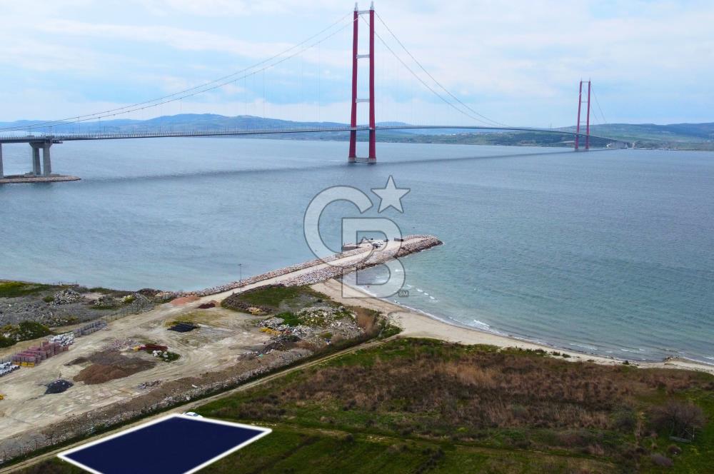 Çanakkale Lapseki'de Denize Sıfır 386m² Villa İmarlı Köşe Arsa