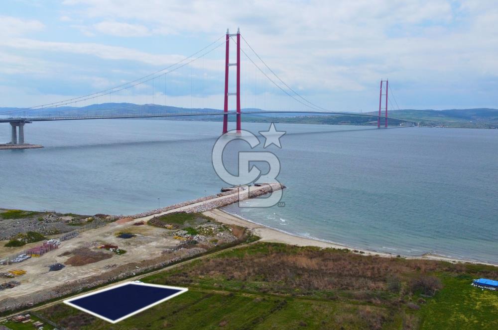 Çanakkale Lapseki'de Denize Sıfır 386m² Villa İmarlı Köşe Arsa