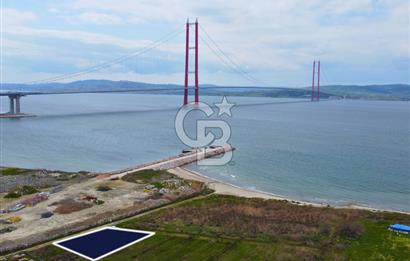 Çanakkale Lapseki'de Denize Sıfır 386m² Villa İmarlı Köşe Arsa