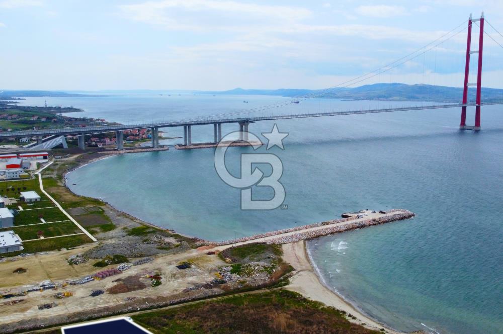 Çanakkale Lapseki'de Denize Sıfır 386m² Villa İmarlı Köşe Arsa