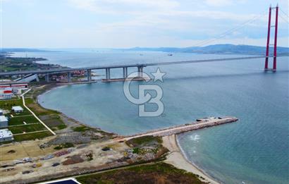 Çanakkale Lapseki'de Denize Sıfır 386m² Villa İmarlı Köşe Arsa