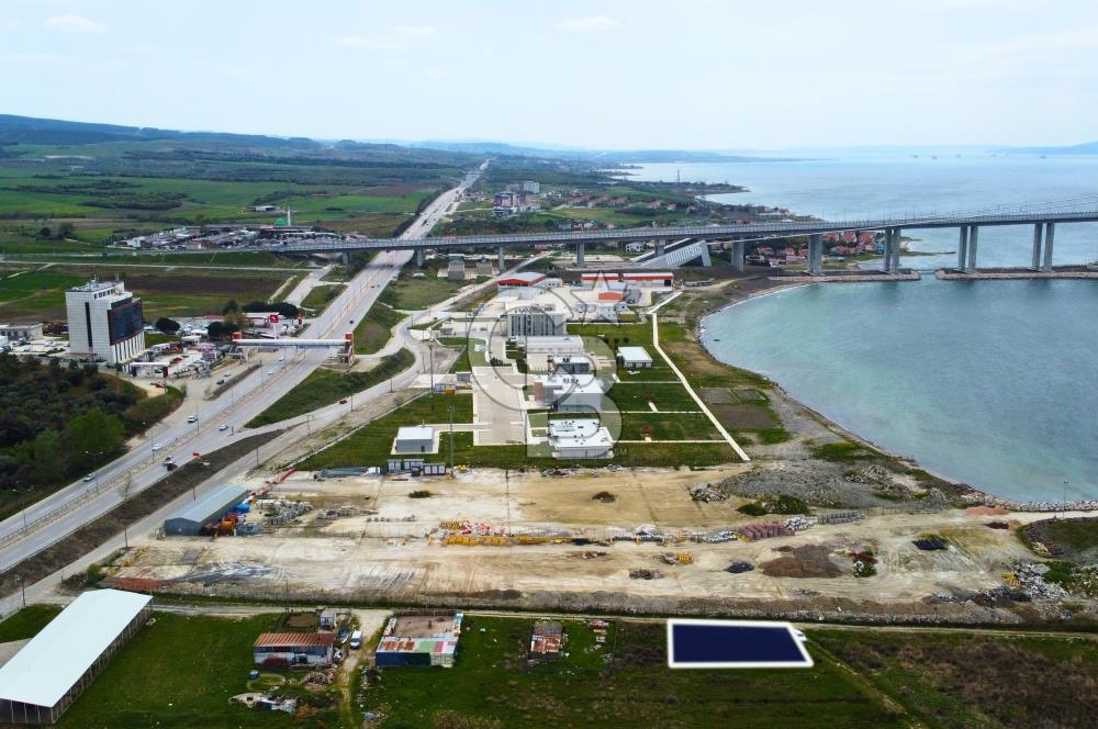 Çanakkale Lapseki'de Denize Sıfır 386m² Villa İmarlı Köşe Arsa