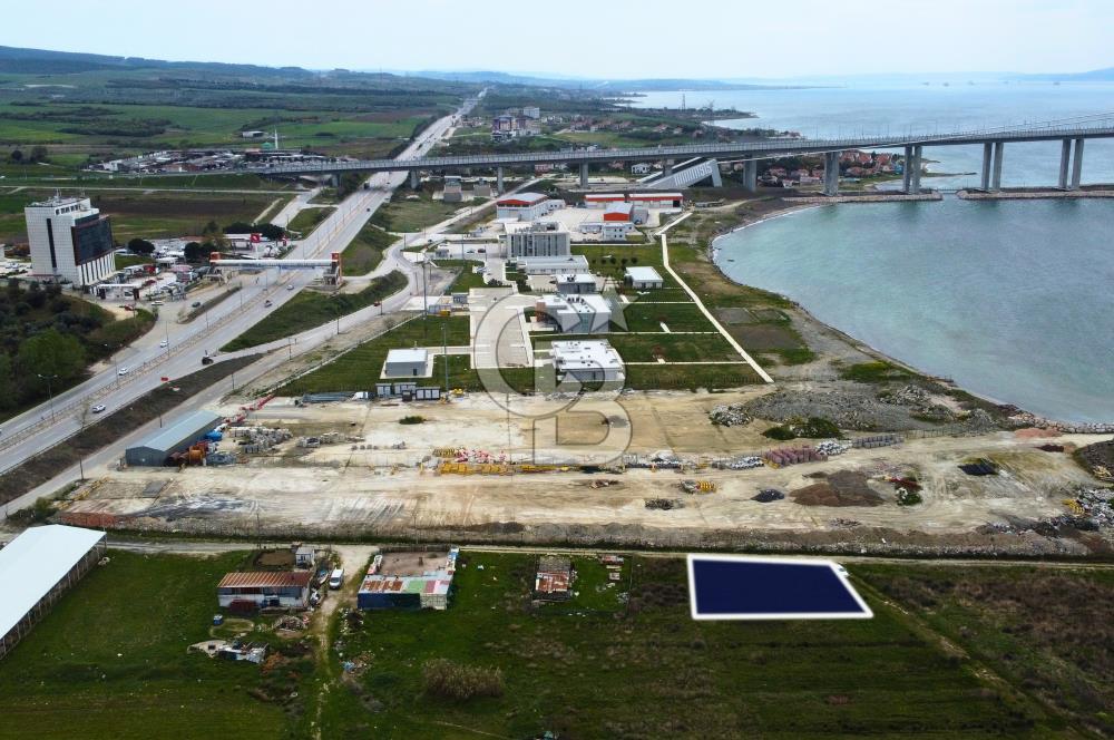 Çanakkale Lapseki'de Denize Sıfır 386m² Villa İmarlı Köşe Arsa