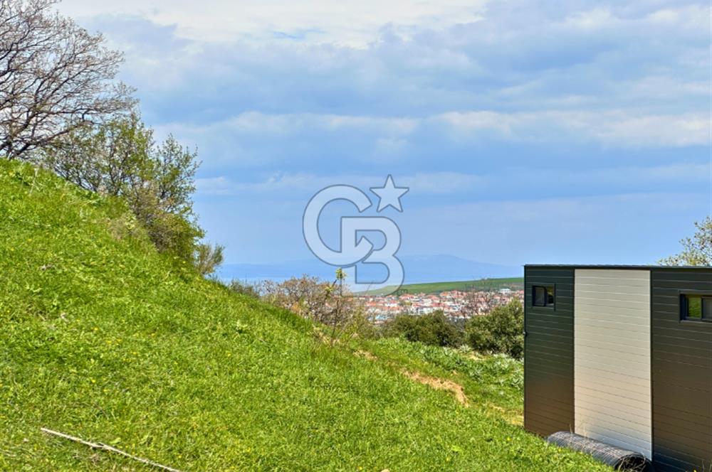 Çanakkale Lapseki'de Doğa ve Deniz Manzaralı 444m² İmarlı Arsa