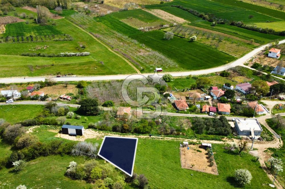 Çanakkale Lapseki'de Doğa ve Deniz Manzaralı 444m² İmarlı Arsa