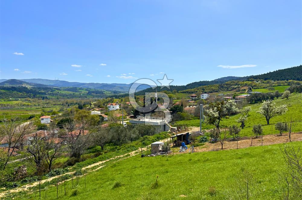 Çanakkale Lapseki'de Doğa ve Deniz Manzaralı 444m² İmarlı Arsa