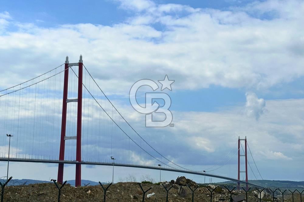 Çanakkale Lapseki'de Denize Sıfır 386m² Villa İmarlı Köşe Arsa