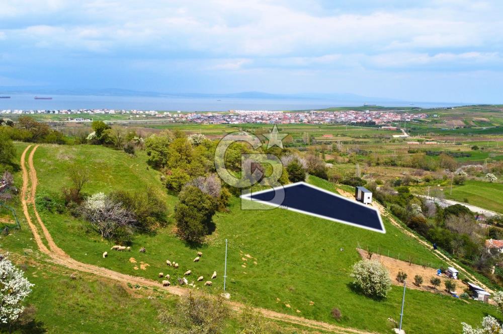 Çanakkale Lapseki'de Doğa ve Deniz Manzaralı 444m² İmarlı Arsa