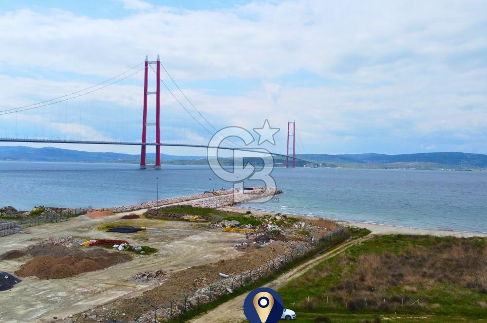 Çanakkale Lapseki'de Denize Sıfır 386m² Villa İmarlı Köşe Arsa