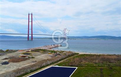 Çanakkale Lapseki'de Denize Sıfır 386m² Villa İmarlı Köşe Arsa
