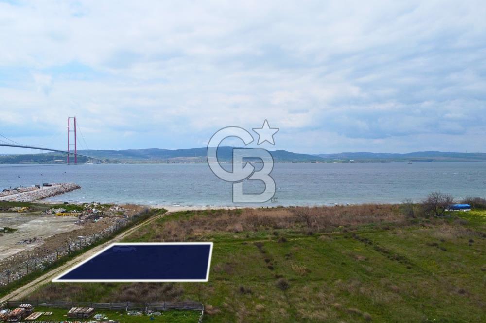 Çanakkale Lapseki'de Denize Sıfır 386m² Villa İmarlı Köşe Arsa