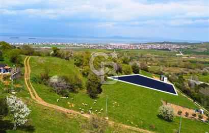Çanakkale Lapseki'de Doğa ve Deniz Manzaralı 444m² İmarlı Arsa