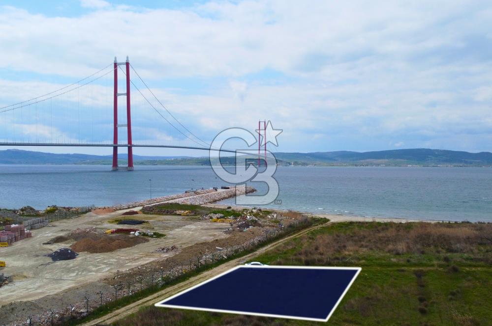 Çanakkale Lapseki'de Denize Sıfır 386m² Villa İmarlı Köşe Arsa