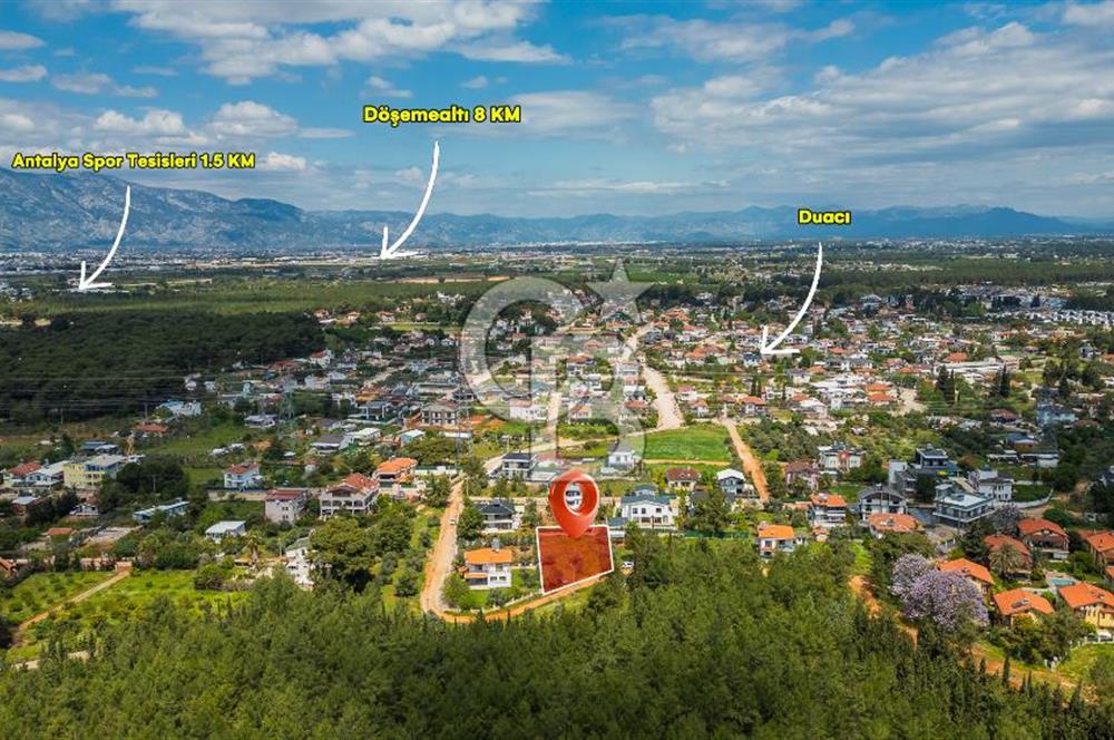 DUACI’DA HARİKA KONUMDA İMARLI SATILIK ARSA