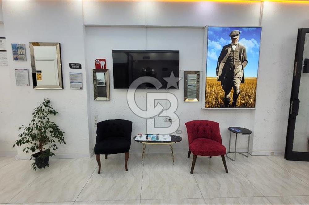 Karşıyaka Çarşıda Tabela Değeri Yüksek Tam Donanımlı Devren Kiralık Diş Kliniği