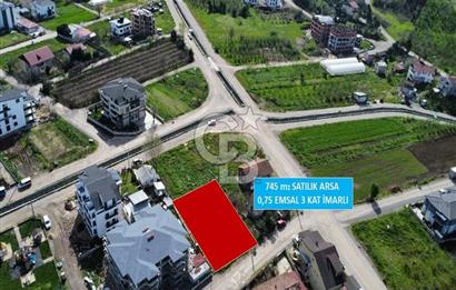 BAŞİSKELE KULLAR'DA SATILIK 745 m2. 3 KAT KONUT İMARLI ARSA