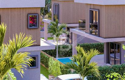 Kuşadası Güzelçamlıda Havuzlu Sitede Satılık 3+1 Villa