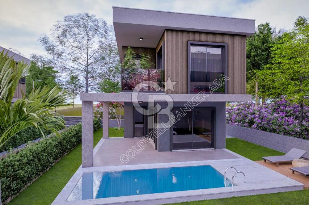 Kuşadası Güzelçamlıda Havuzlu Sitede Satılık 3+1 Villa