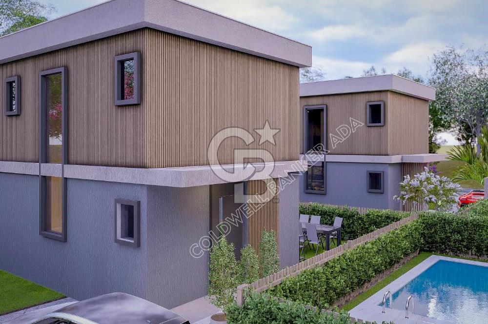 Kuşadası Güzelçamlıda Havuzlu Sitede Satılık 3+1 Villa