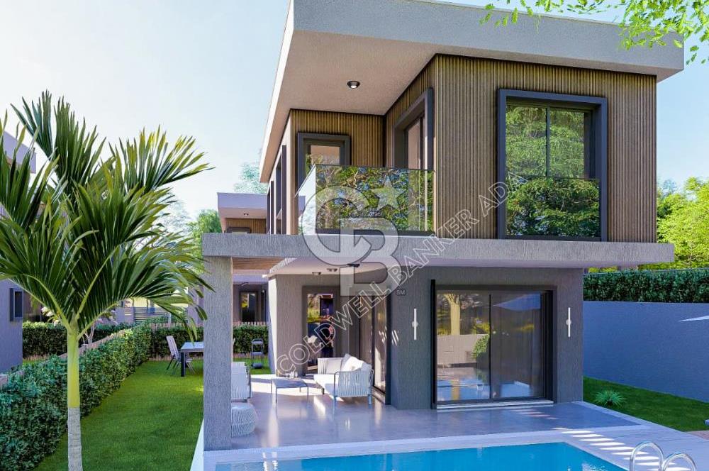 Kuşadası Güzelçamlıda Havuzlu Sitede Satılık 3+1 Villa
